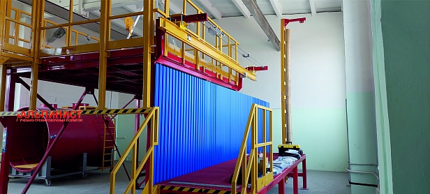 г. Верхняя Пышма. АО Уралэлектромедь открыла учебно-тренировочный полигон «Альпинист» для высотных работ