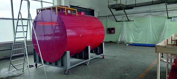 г. Верхняя Пышма. АО Уралэлектромедь открыла учебно-тренировочный полигон «Альпинист» для высотных работ